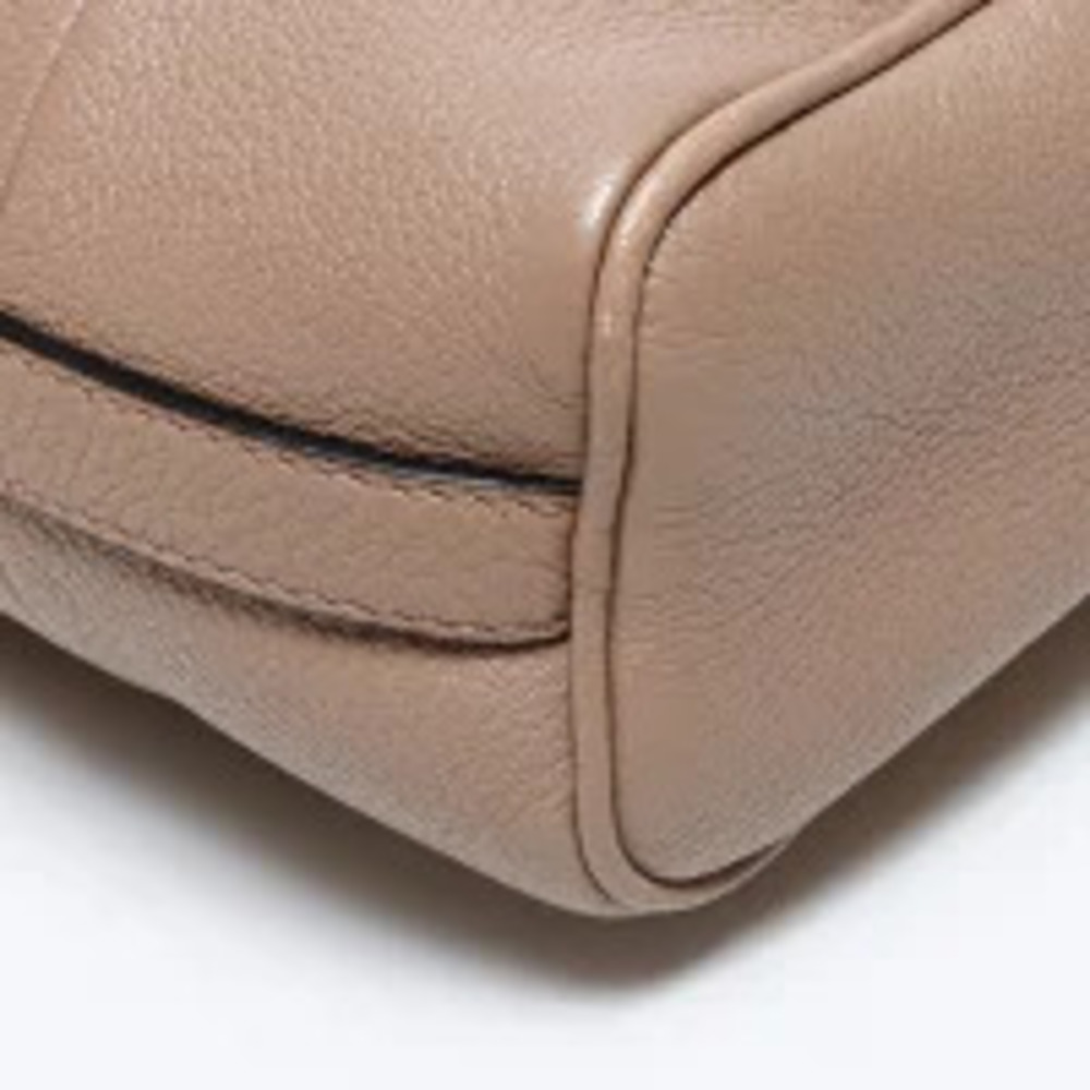 Prada Leather Pochette Vitello Shoulder Bag Beige - Picture 7 of 13
